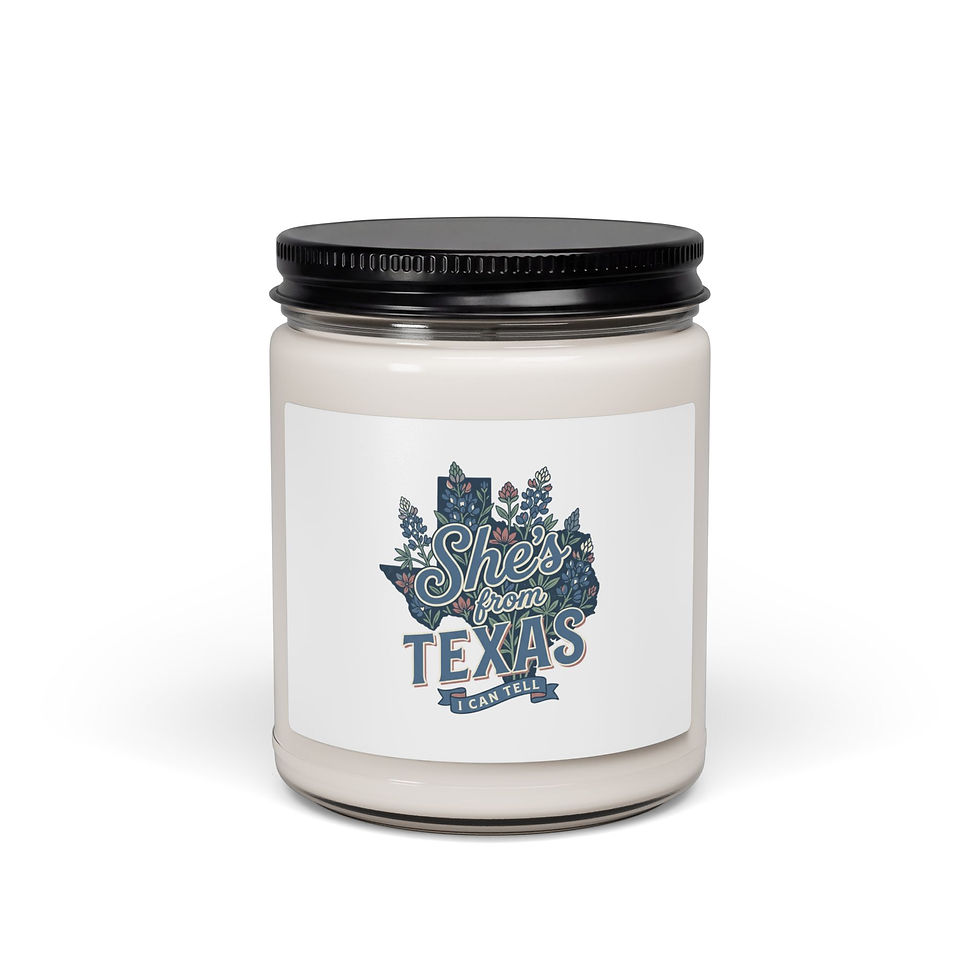 Thumbnail: Texas Lone Star Candle 9oz Soy Candle