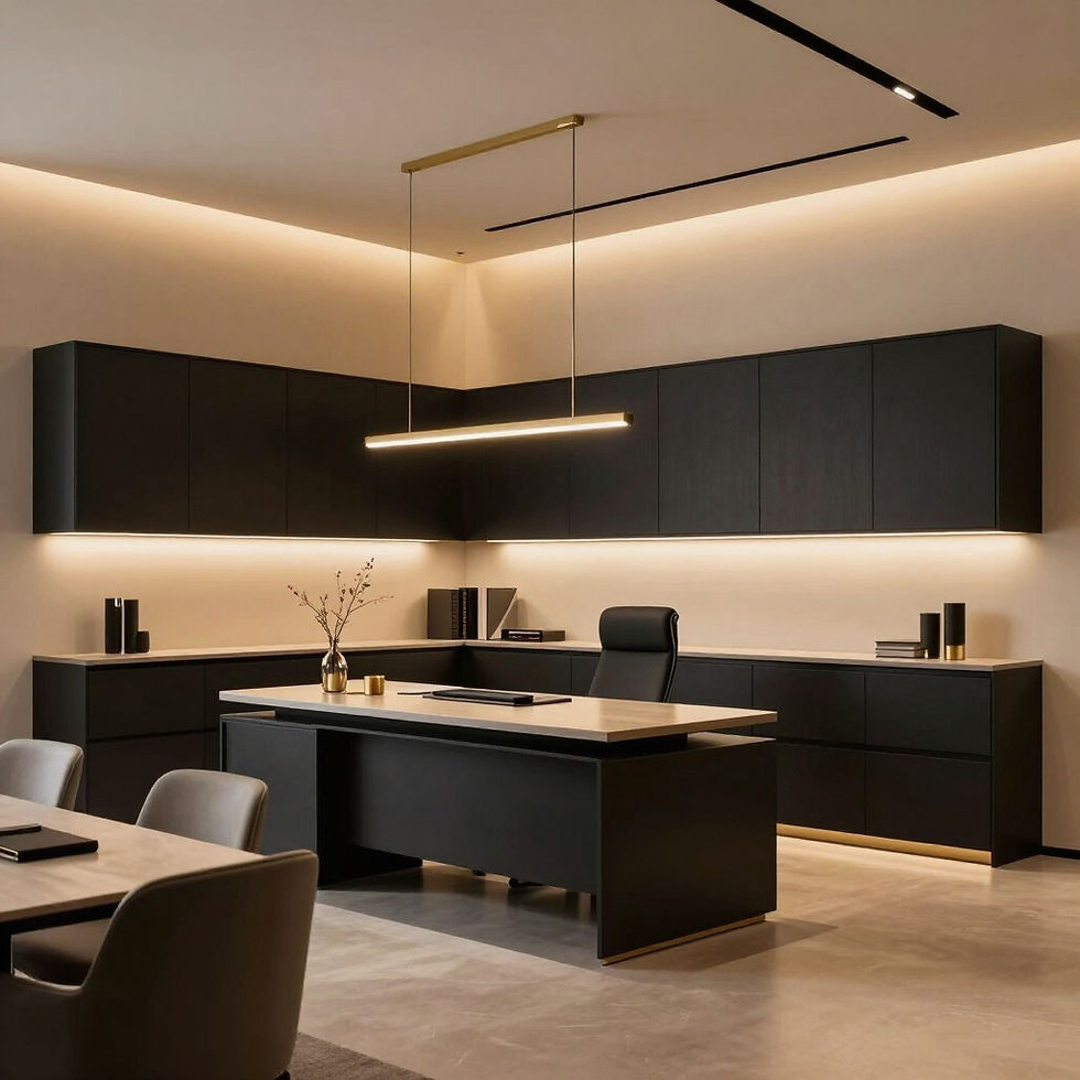 Modern office property refurbishment South West London.