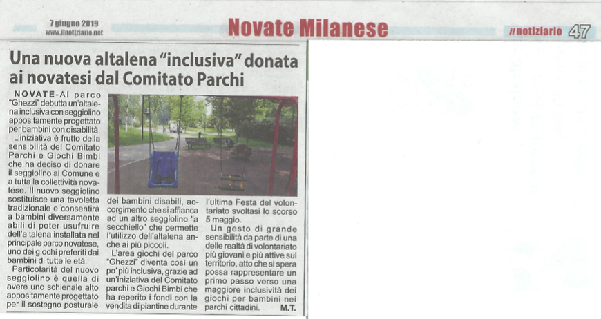 Seggiolino per disabili - Articolo Il No