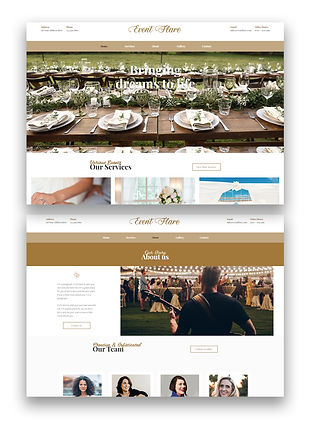 Events wix template