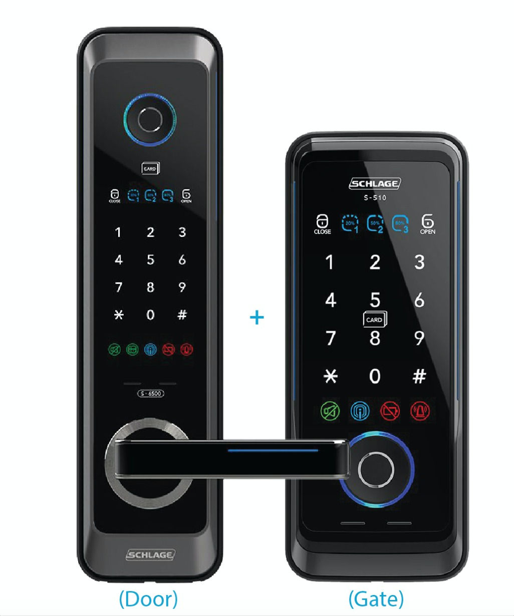 Schlage S6500F + S510G Digital Lock