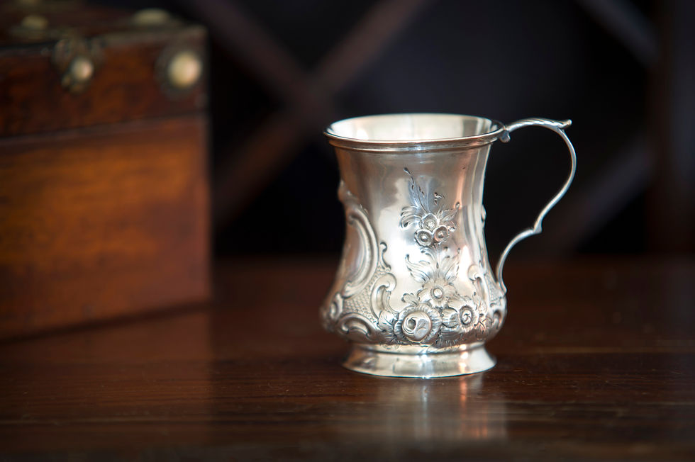 19th Century Silver Cup Henry Lias & Sons