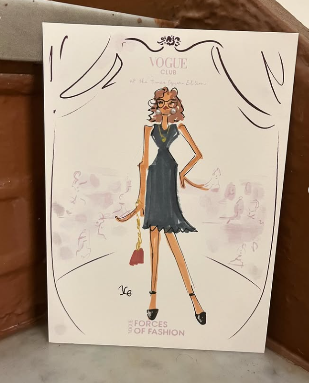 Fashion-illustratie door Rebecca Schneider