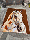 A photograph of an FPP project featuring a horses head