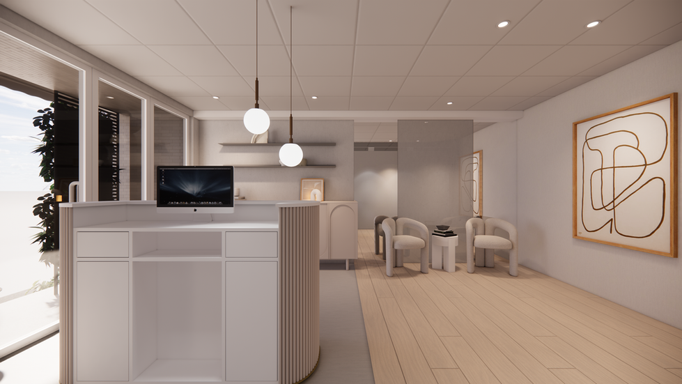 🔹 高級美容沙龍設計 | 極簡奶油風店面裝潢 | 現代極簡商業空間
🔹 美容院裝潢推薦 | 高質感接待空間設計 | 品牌形象店設計