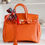 Miniaturbild: Elegante Ledertasche, orange
