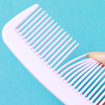 Thumbnail: Lila violette spiegeltje & roze kammetje opmaak-setje