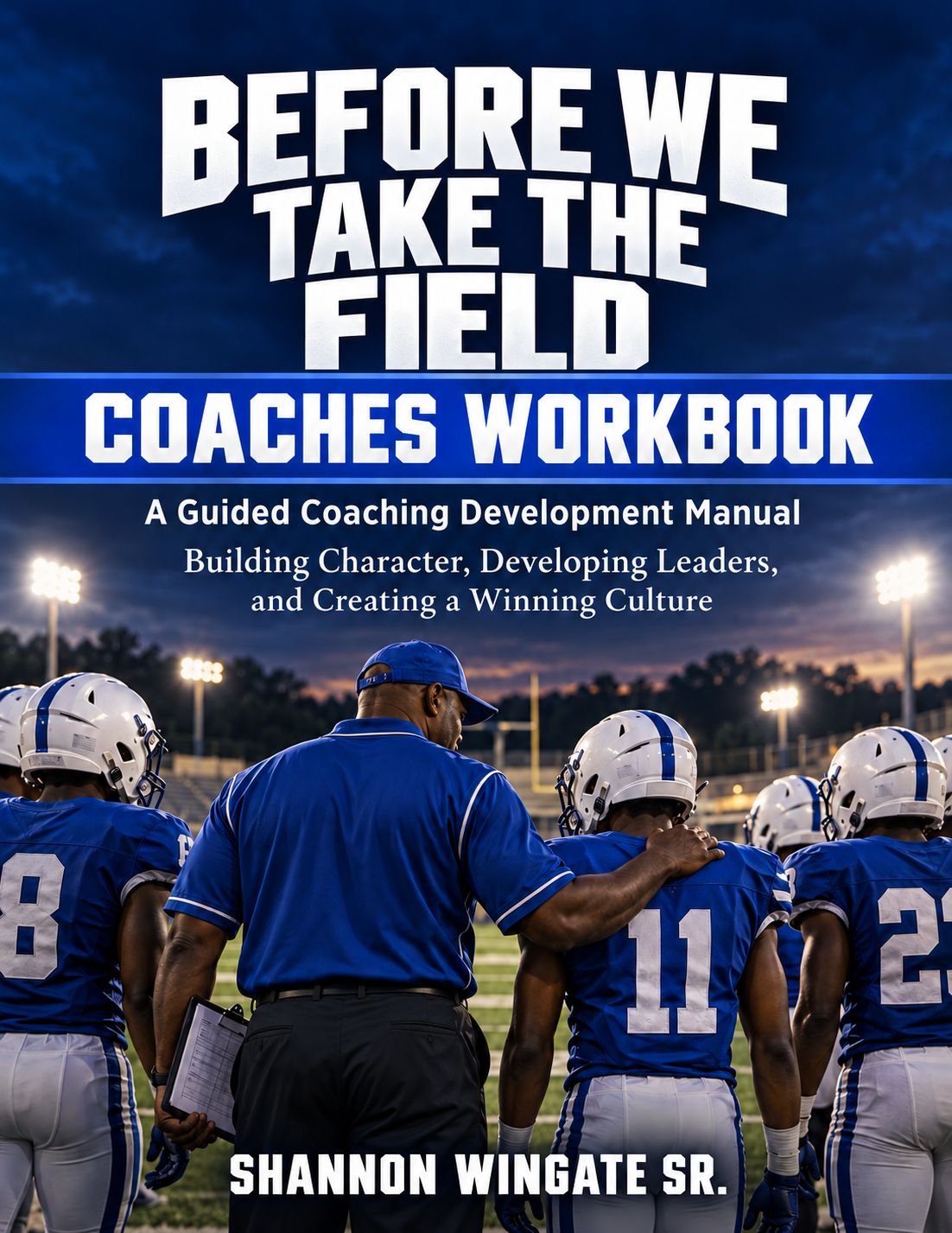 Before We Take the Field Coaches Workbook cover