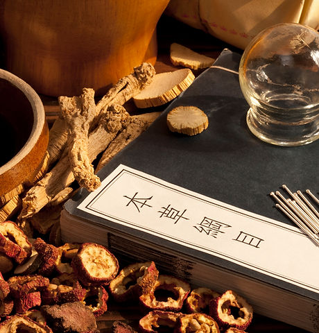 Acupuncture Traditional Chinese herbal m