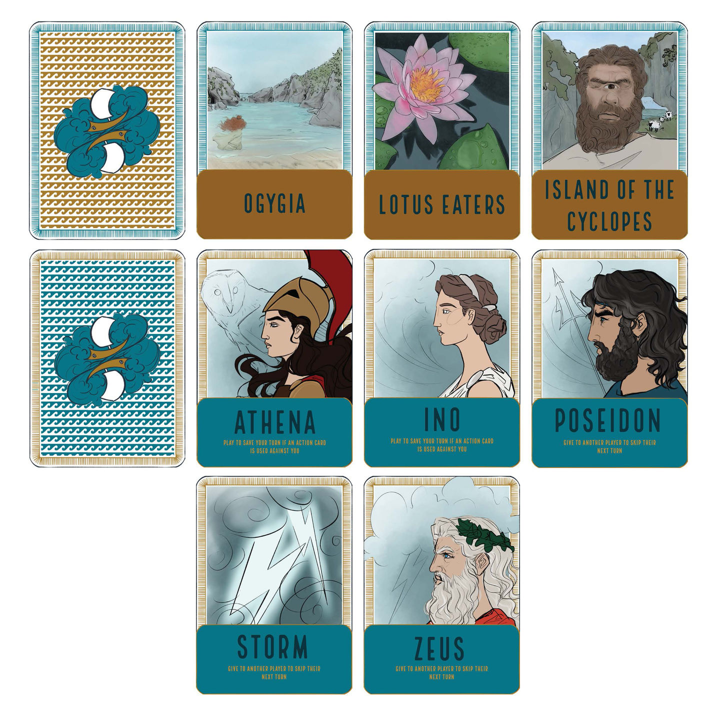 Odyssey Board Game: Cards