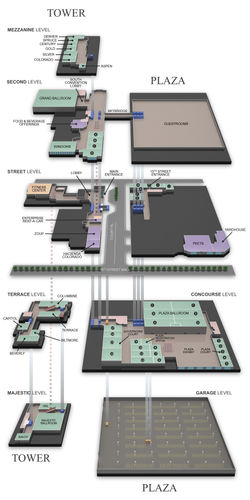 LOW DETAIL STACKED FLOORPLANS