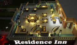 ROOF TOP LOUNGE AT NIGHT