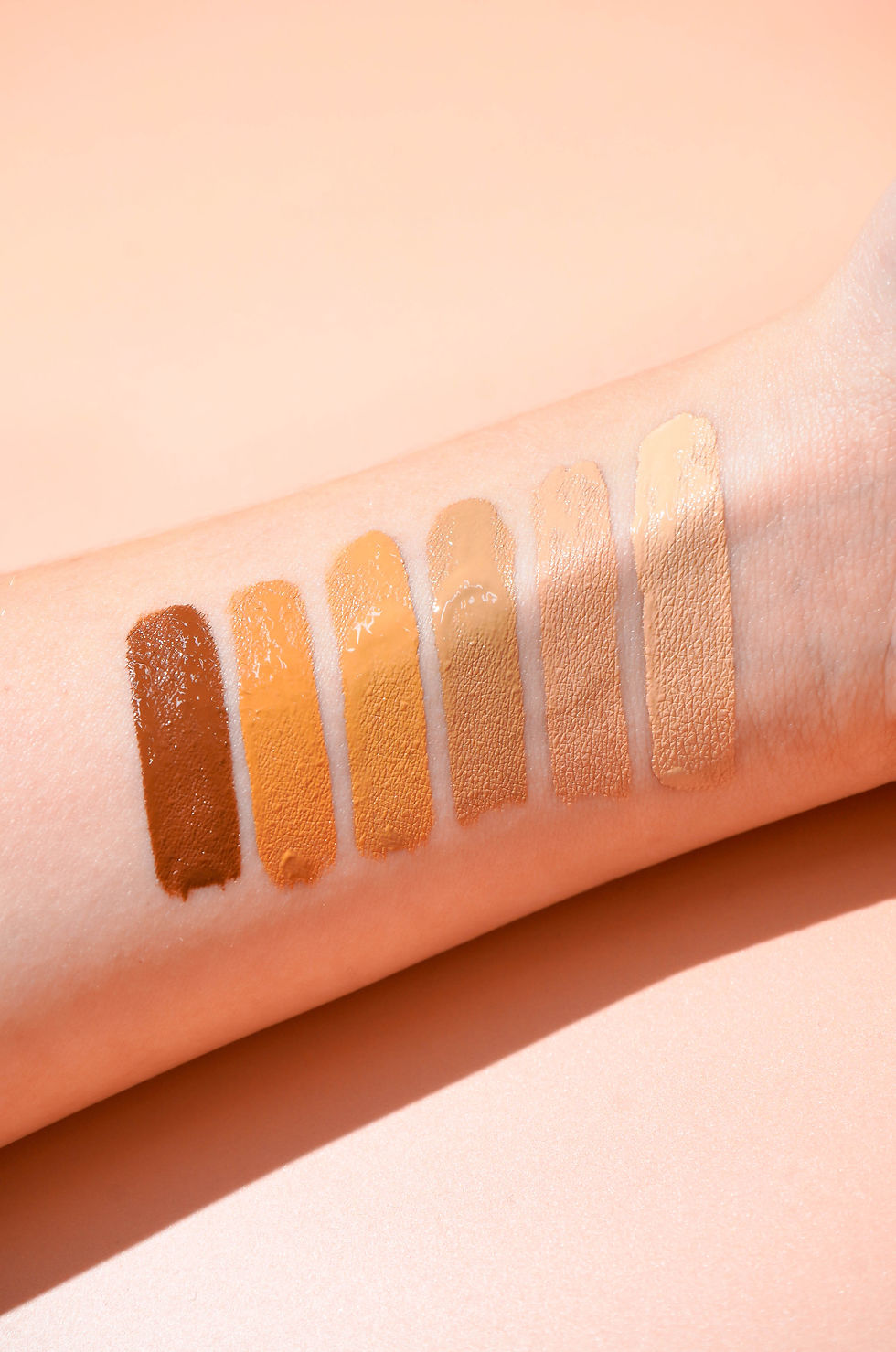 Muestras de tonos en brazo