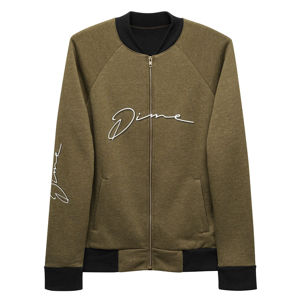 Dime Medusa Collar Bomber Jacket