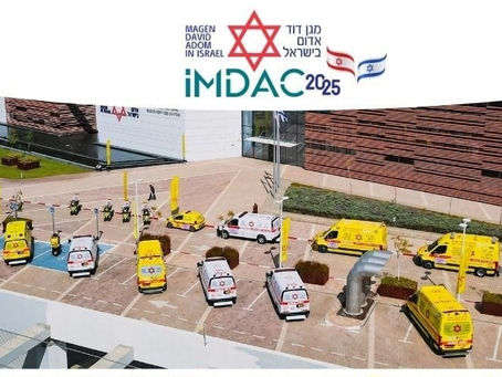 Un incontro di solidarietà e amicizia: Magen David Adom Italia all’IMDAC 2025