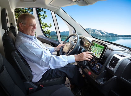 Navigation Reisemobil Alpine