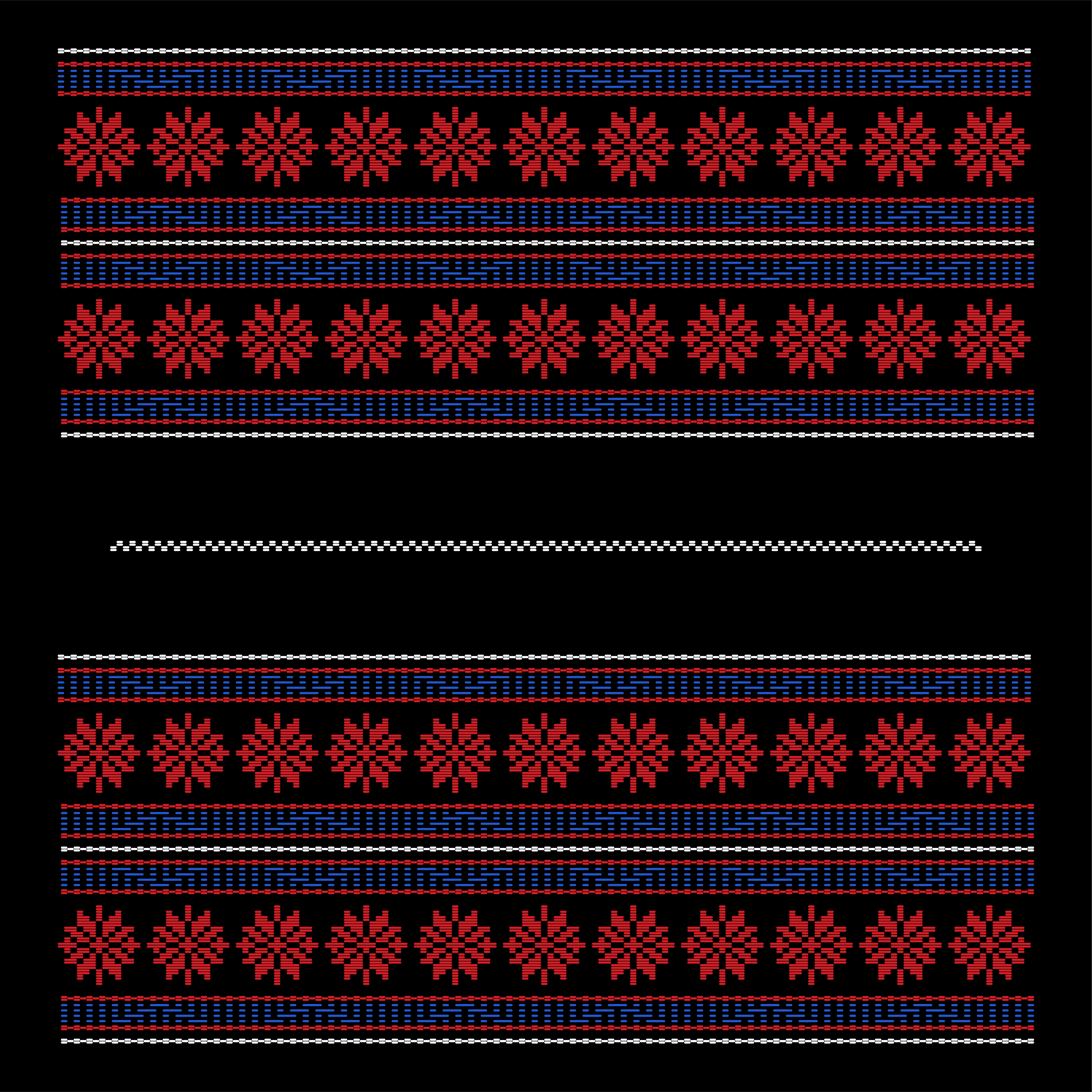 Hoa văn vector K'HO 015