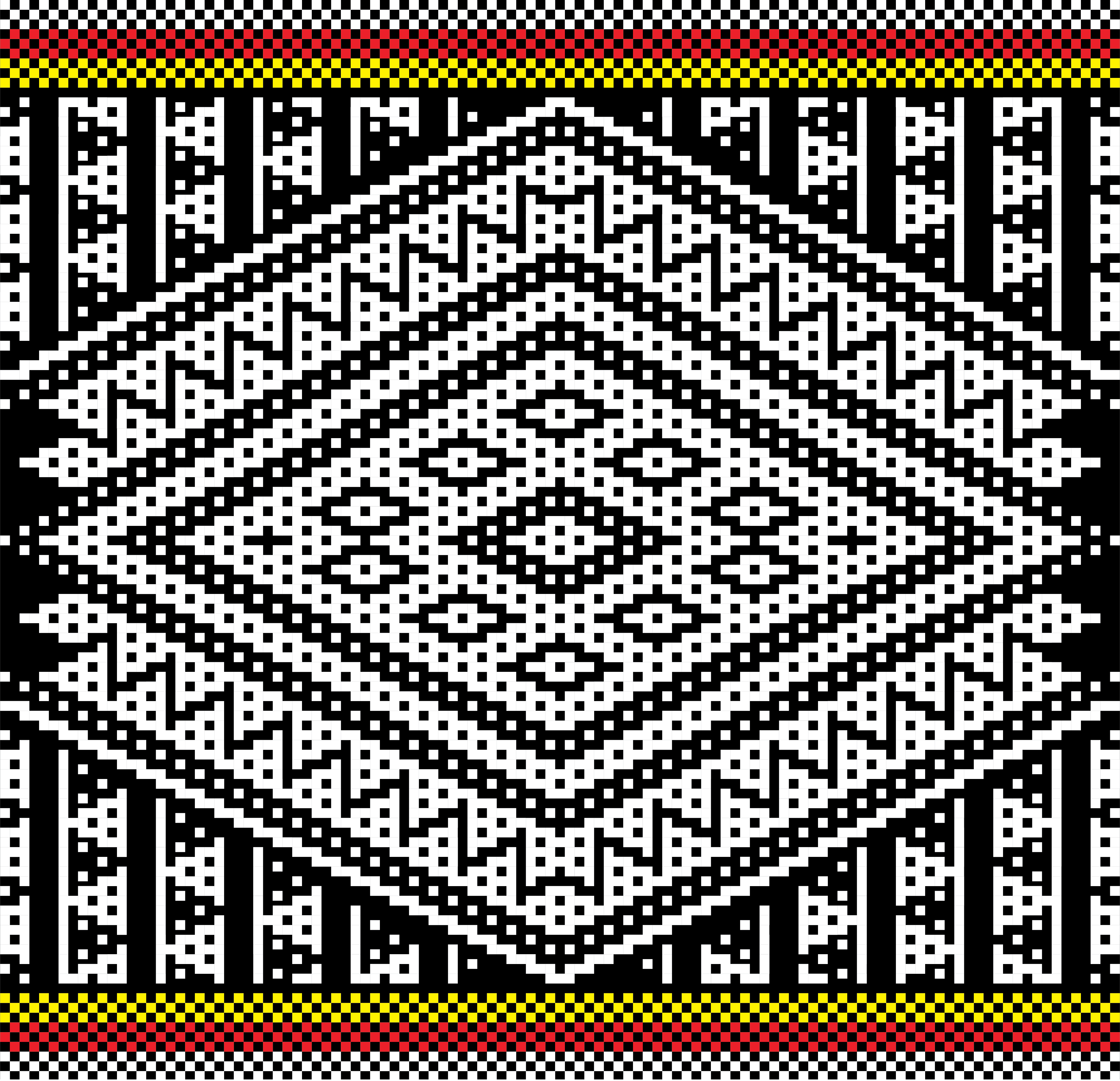 Hoa văn pixel MẠ 016