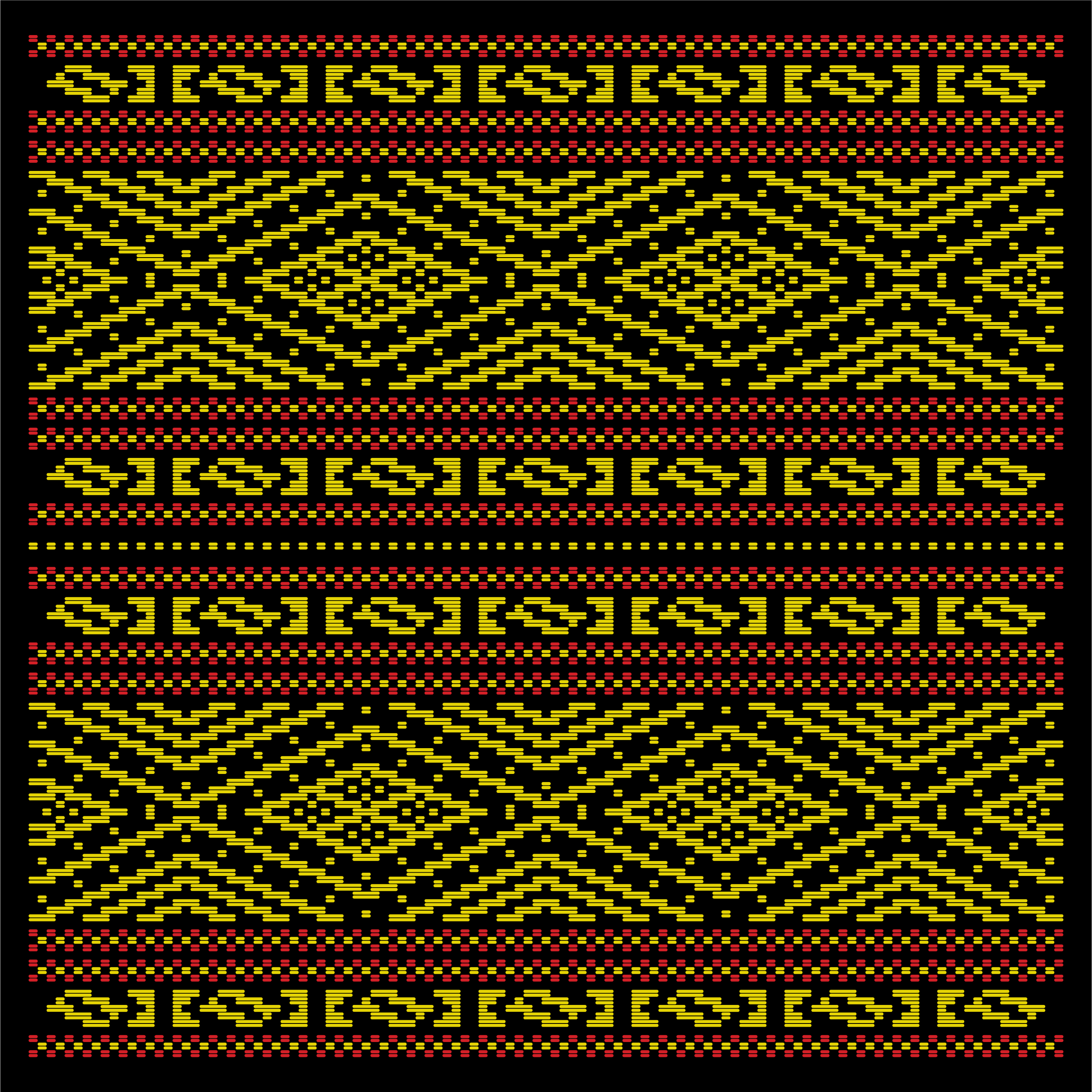 Hoa văn vector K'HO 002