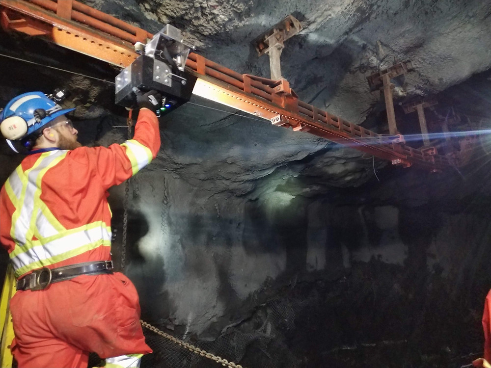 Getting ready to observe the raise on the rail