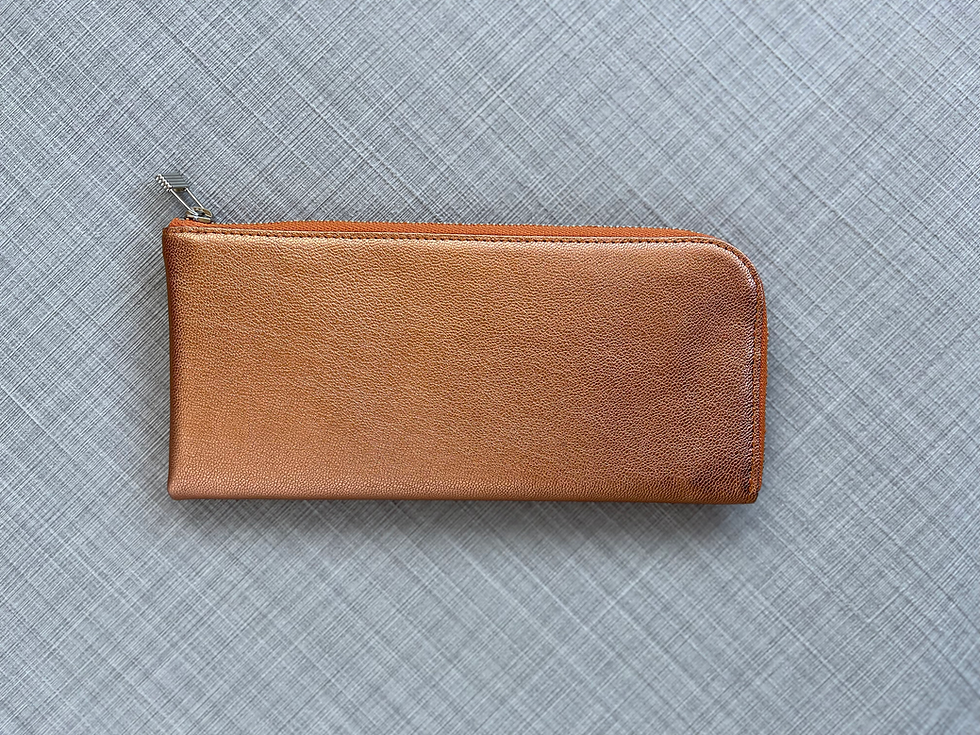 サムネイル： 長財布 L字 パステルレザー