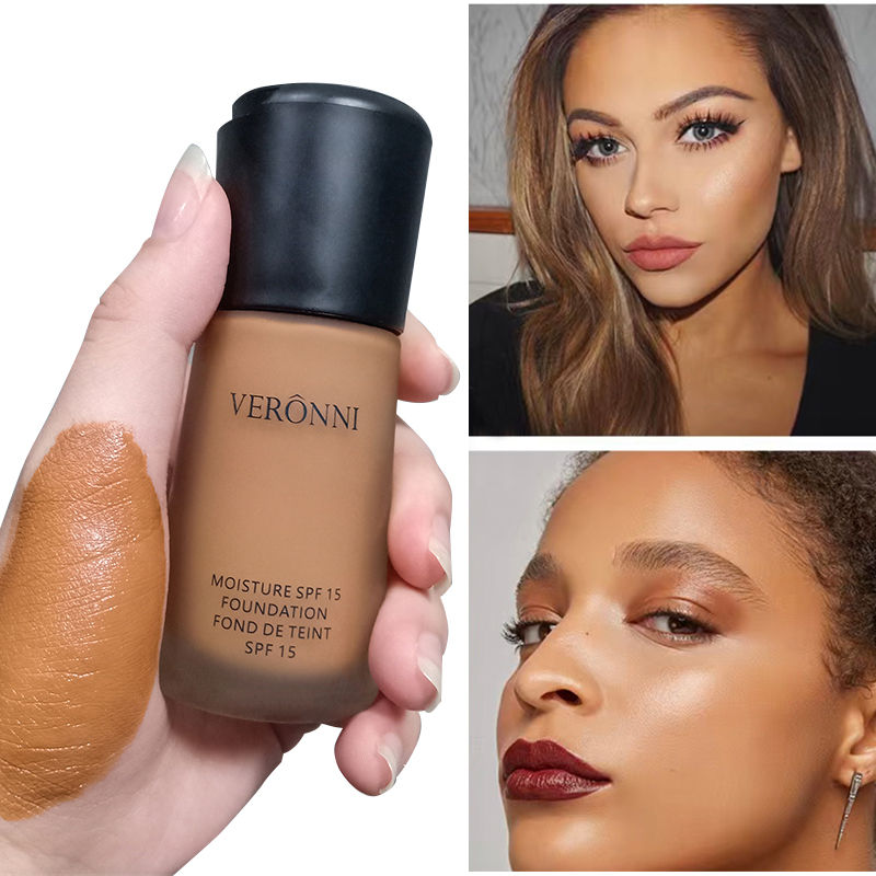 Thumbnail: Matte Liquid Foundation Oil Control Concealer BB Cream Waterproof Lasting Full C