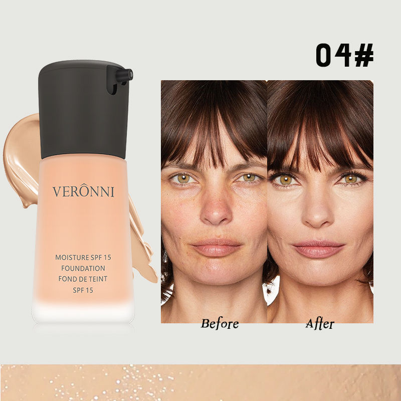 Thumbnail: Matte Liquid Foundation Oil Control Concealer BB Cream Waterproof Lasting Full C