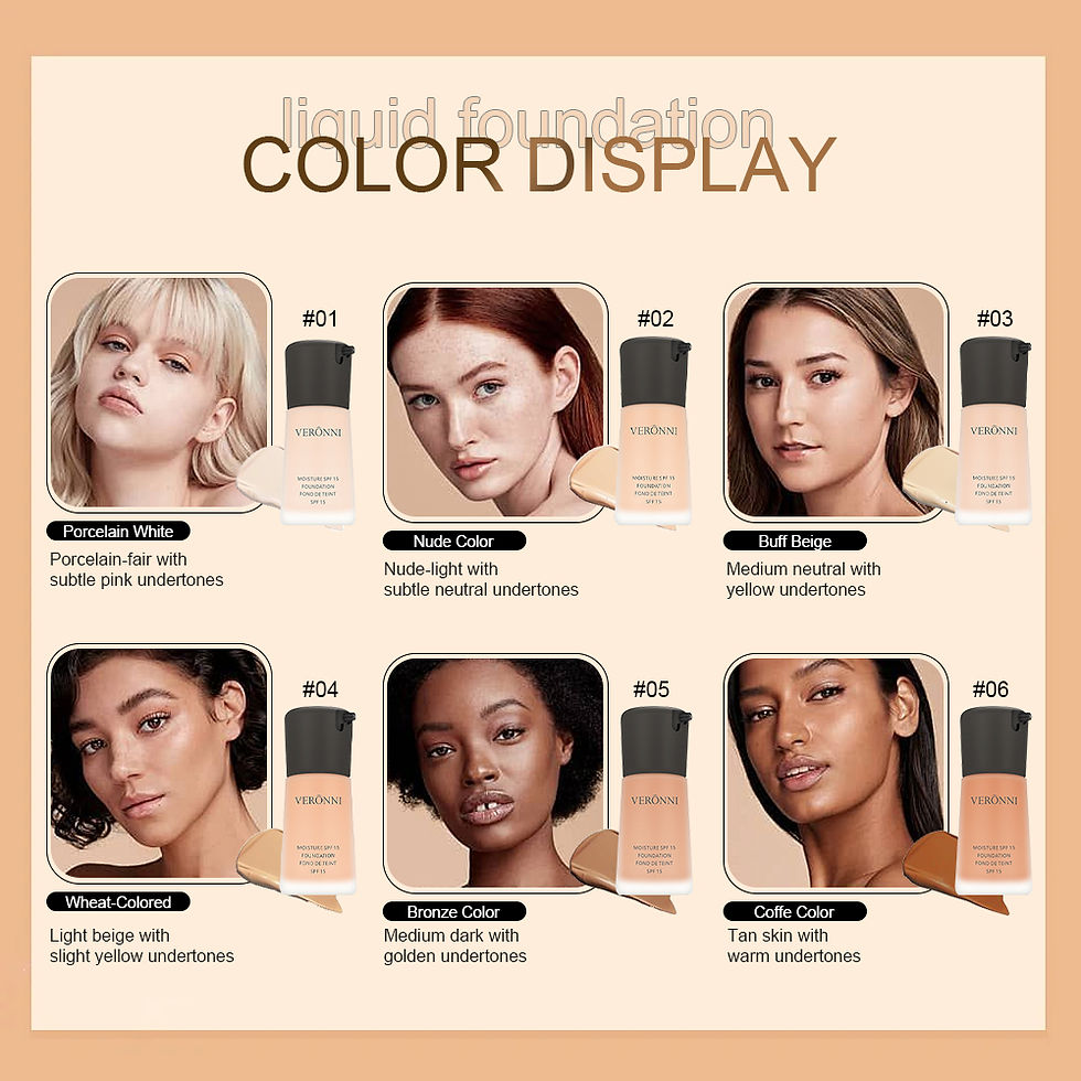 Thumbnail: Matte Liquid Foundation Oil Control Concealer BB Cream Waterproof Lasting Full C