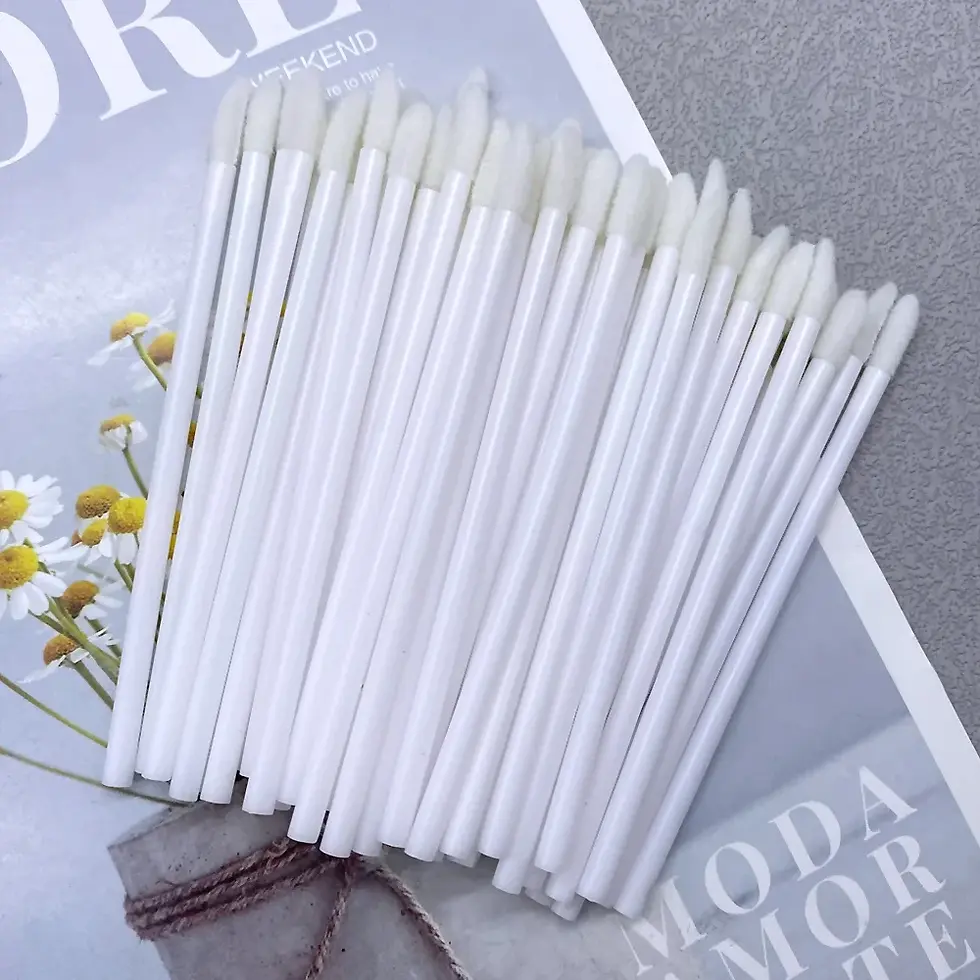 Thumbnail: Wholesale 50/1000 PCS Disposable Lip Brush Women Accessories Lipstick Gloss Wand