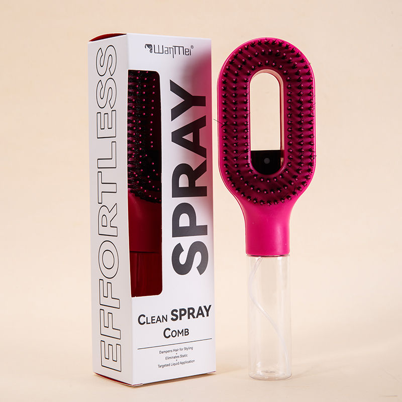 Thumbnail: 2-in-1 multi-functional brush with spray, makes everyday life easier, detangling