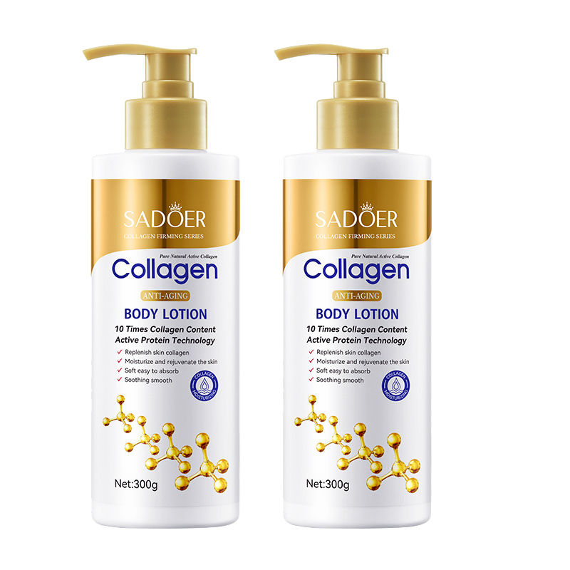 Thumbnail: Collagen Body Lotion for Firming & Hydration - Intense Moisturizer Anti-Aging Sk