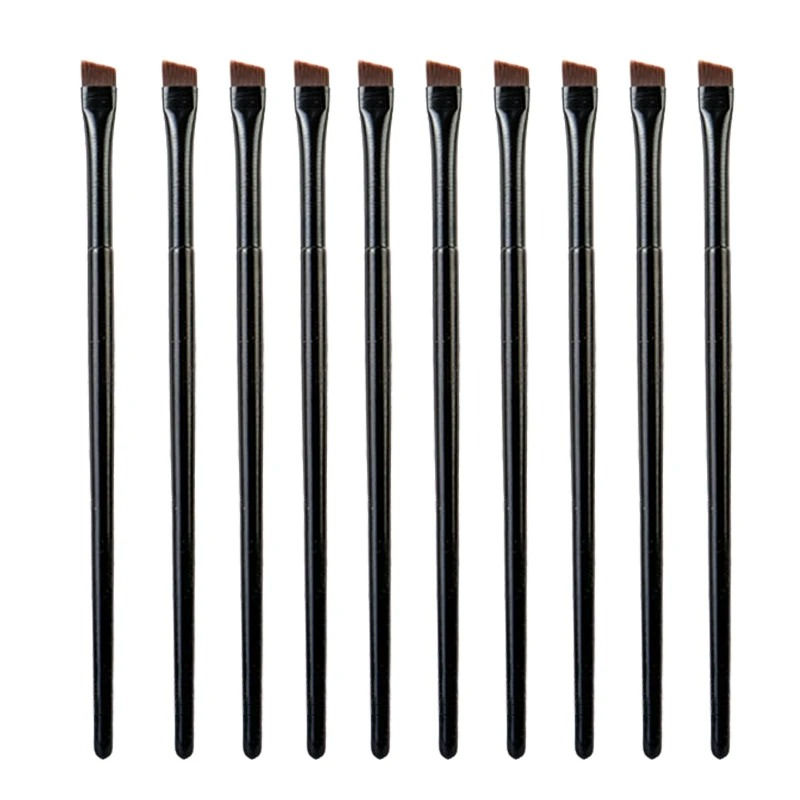 Thumbnail: New 1/2pcs Blade Makeup Brushes Angled Thin Eyebrow Brush Flat Fine Eyeliner Bru
