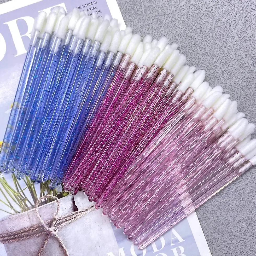 Thumbnail: Wholesale 50/1000 PCS Disposable Lip Brush Women Accessories Lipstick Gloss Wand