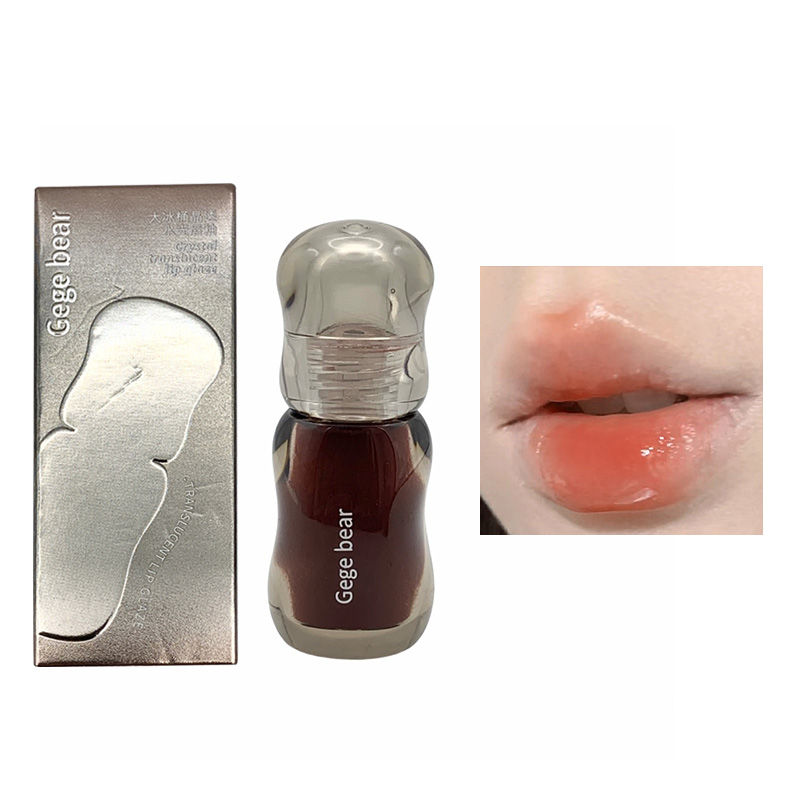 Thumbnail: Gege Bear Crystal Gloss Lip Tint — Autumn/Winter Hydrating Formula, Mirror-Glo
