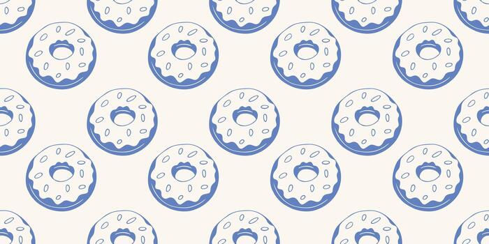 seamless-pattern-with-glazed-donuts-in-blue-line-art-style-background-for-bakery-cafe-menu