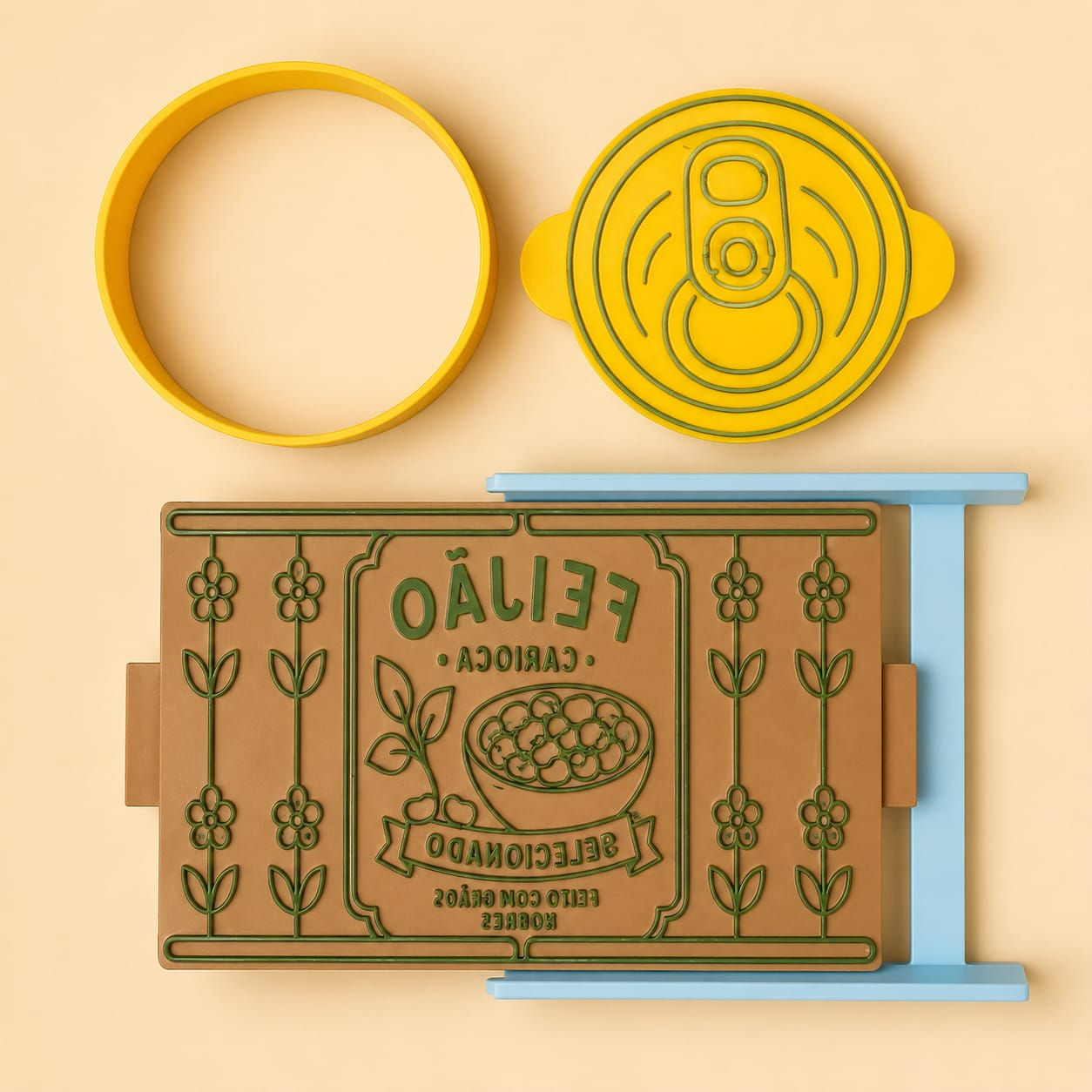Latas Retrô Dufê – Feijão Carioca