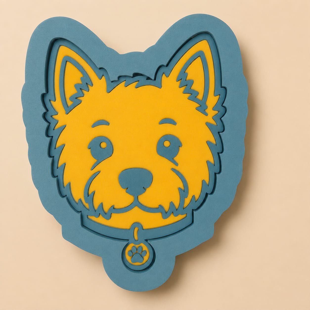Forma Molde Cachorro West Terrier