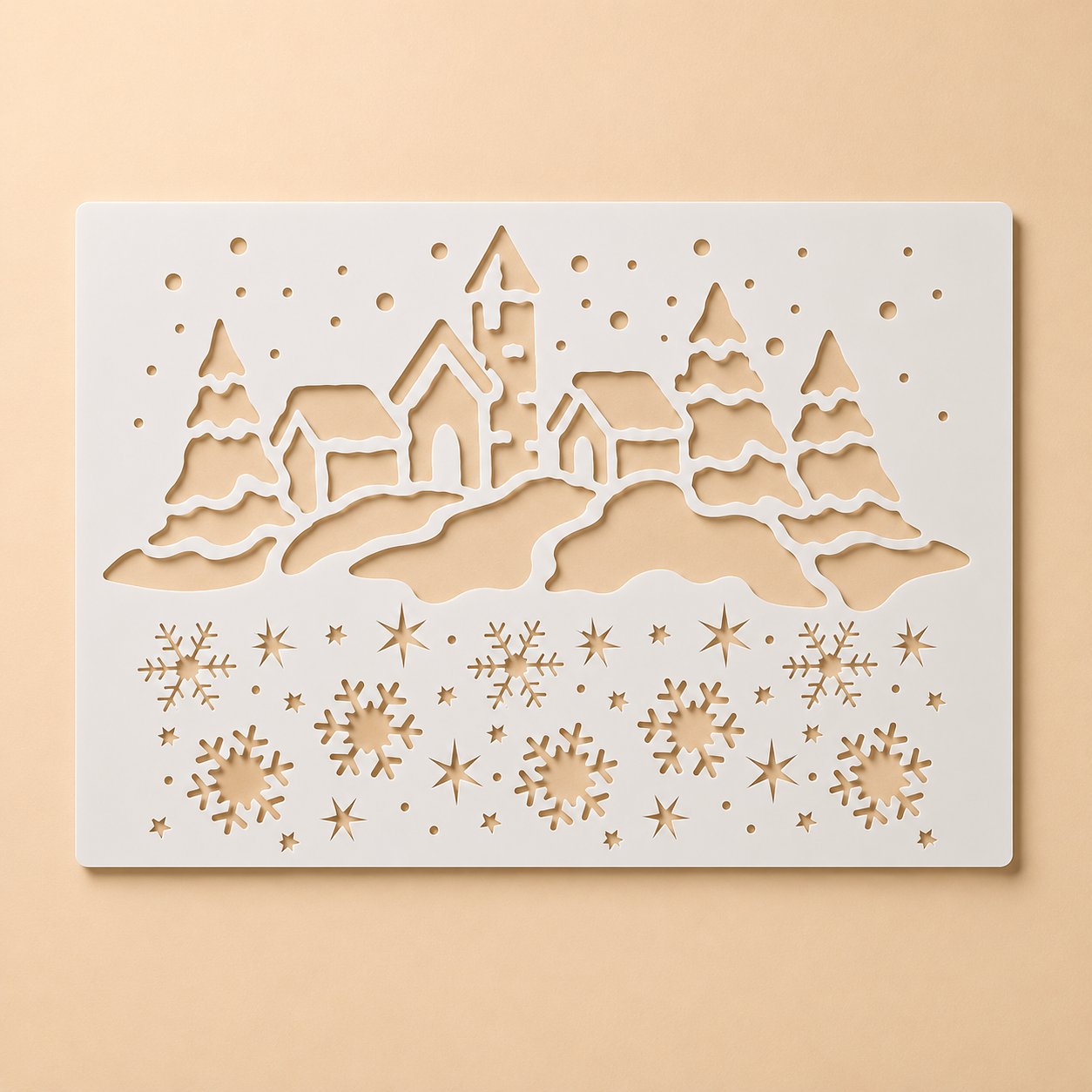 Estêncil Vila de Natal
