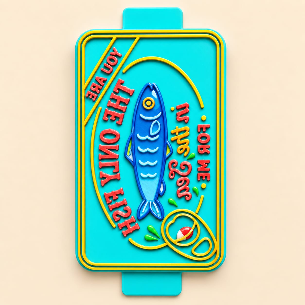 Latas Retrô Dufê – Sardinha Única