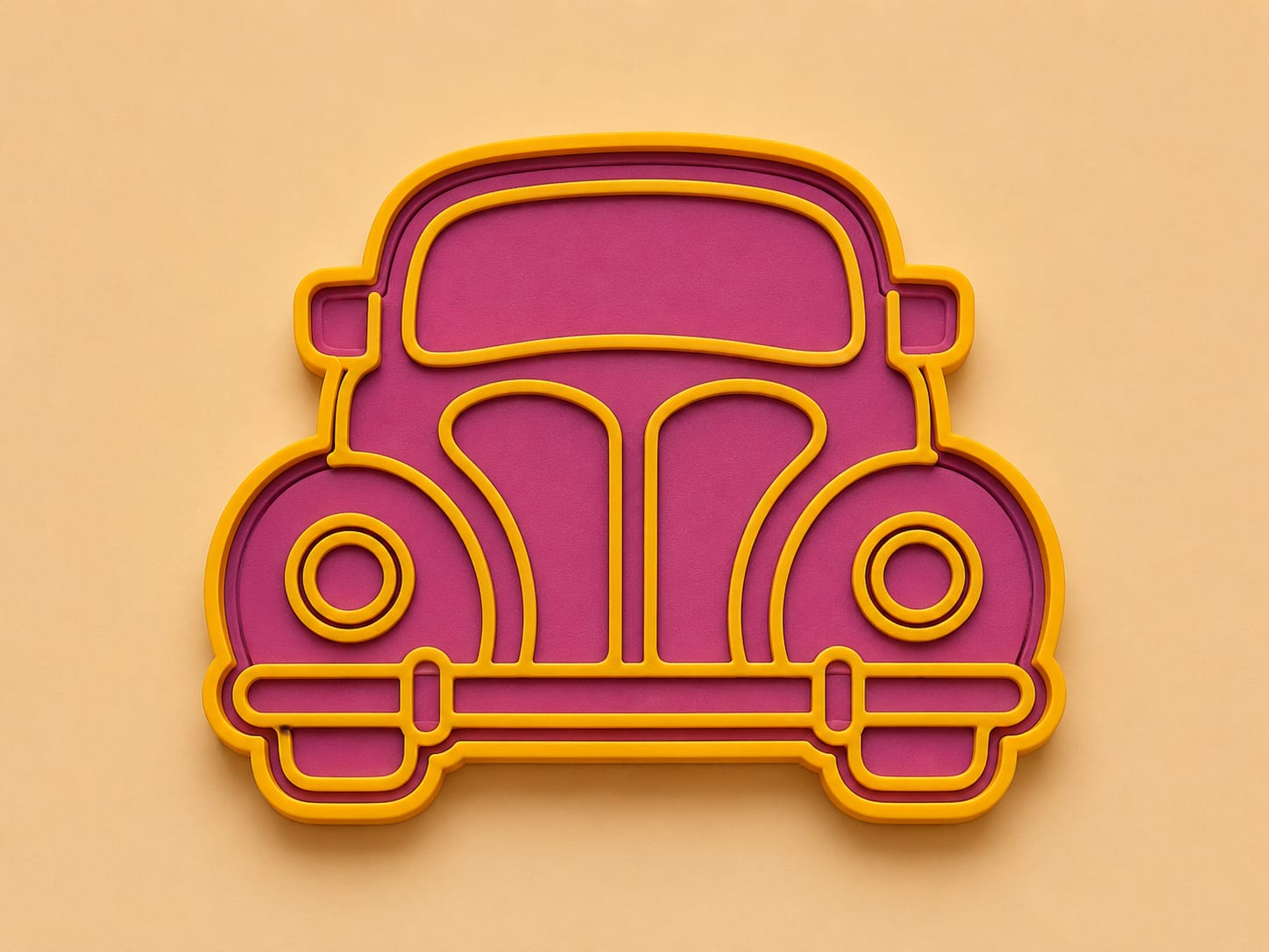 Carimbo Fusca Anos 70
