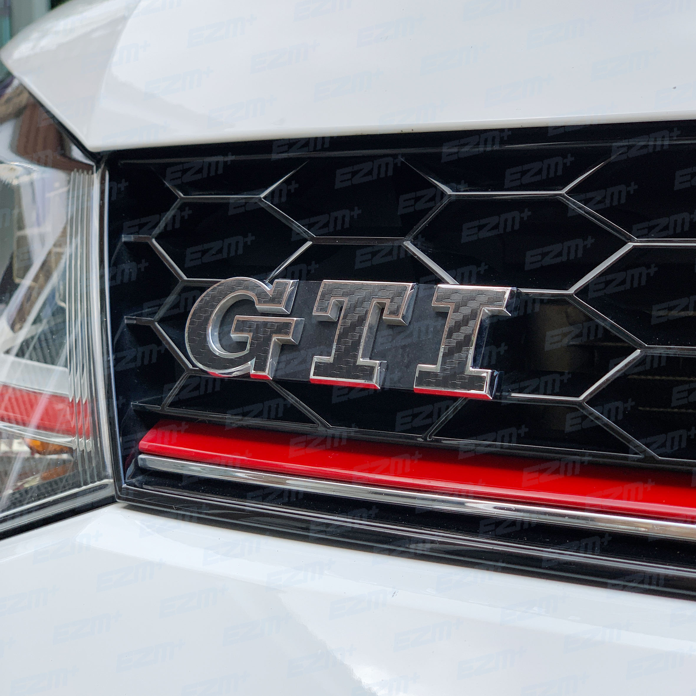 EZM Badge Overlays x 2 for VW Polo MK5 6R / 6C GTI ezmods.co