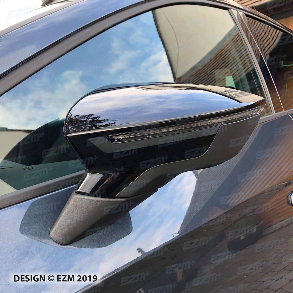 Thumbnail: EZM V1 Wing Mirror Strip Decals x 2 for Seat Leon MK3.5 1.4L TSI FR
