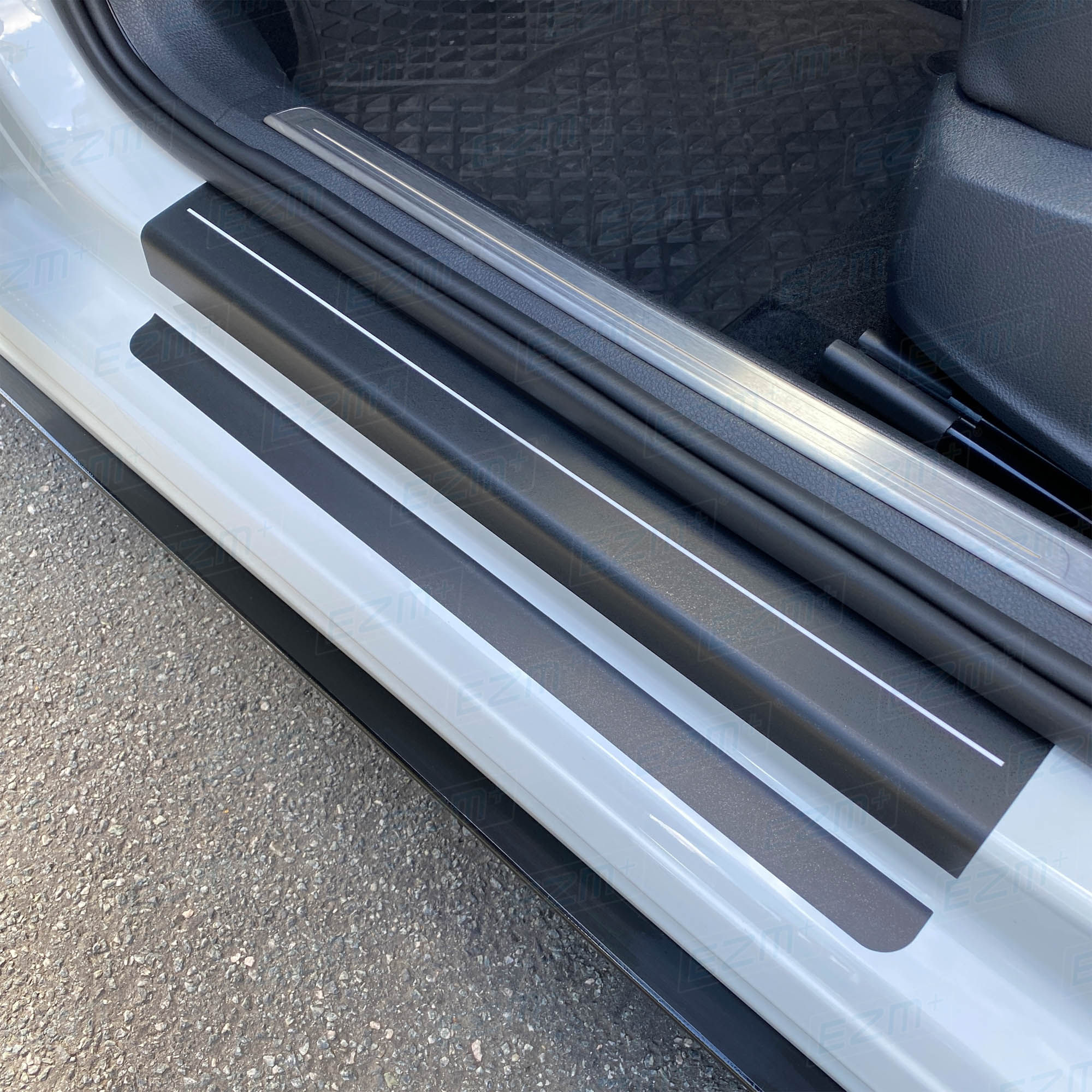 EZM Hard Wearing Door Sill Protectors for VW Golf MK7 GTD
