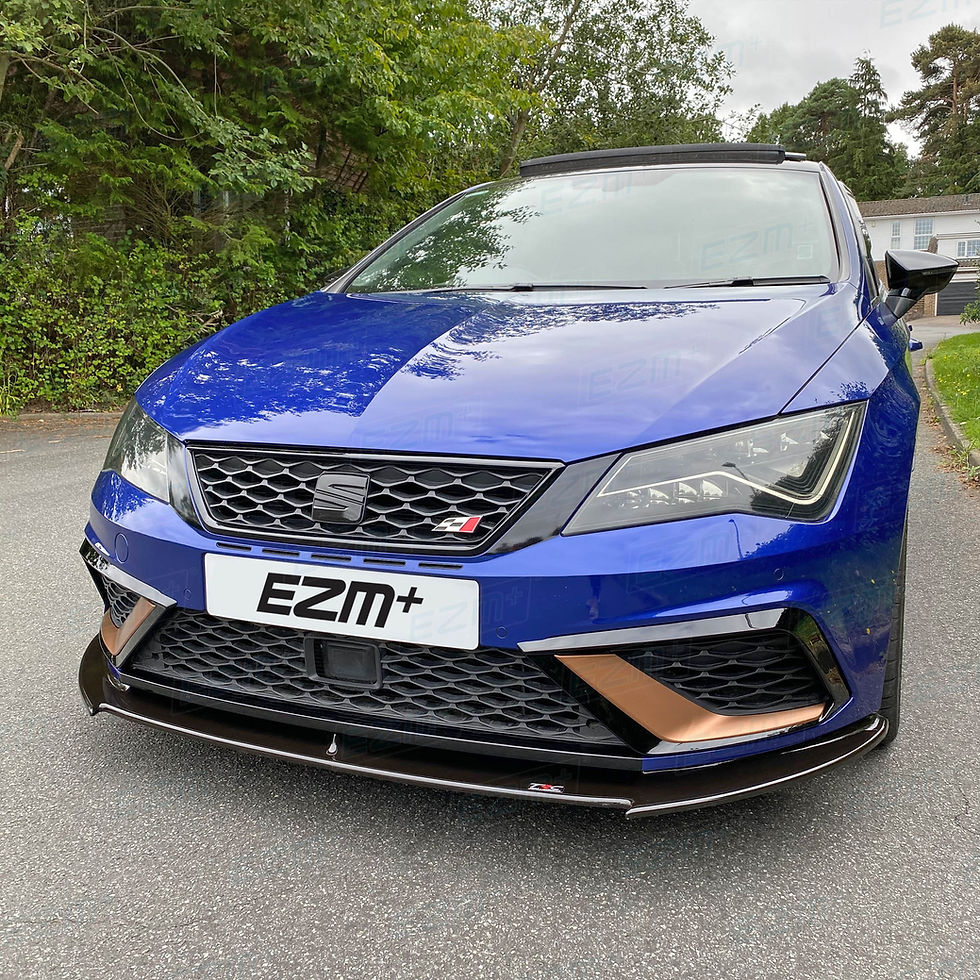 Thumbnail: EZM Front Bumper Grille Side Overlays x 2 for Seat Leon MK3.5 1.4L TSI FR