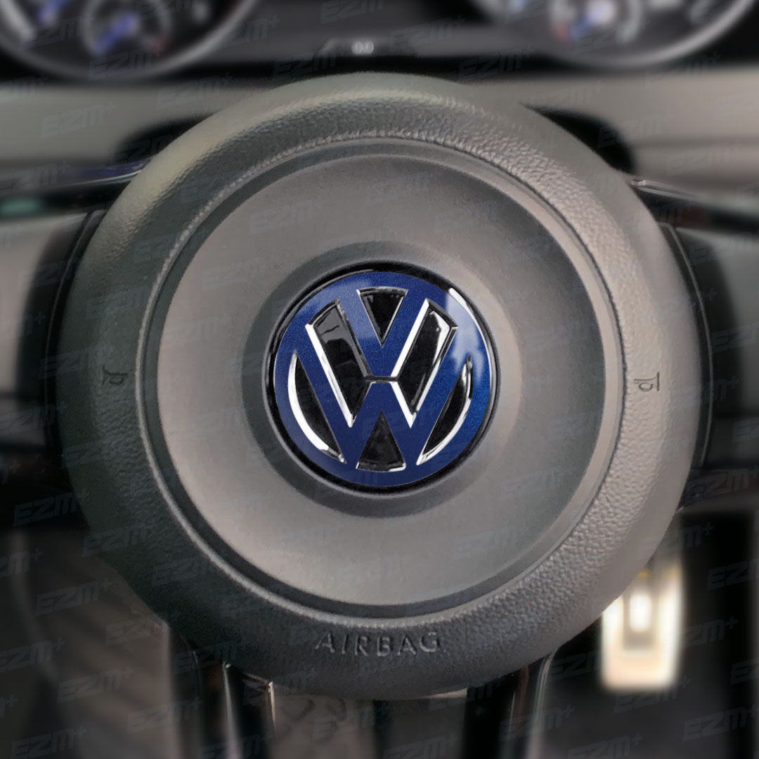EZM Steering Wheel VW Overlay Decal for VW Golf MK7.5 GTI