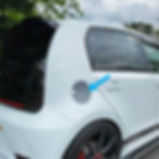 Thumbnail: EZM Fuel Cap Cover Decal for all VW Up Models