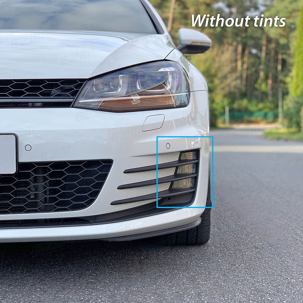 Thumbnail: EZM Fog Light Overlays for VW Golf MK7 GTD