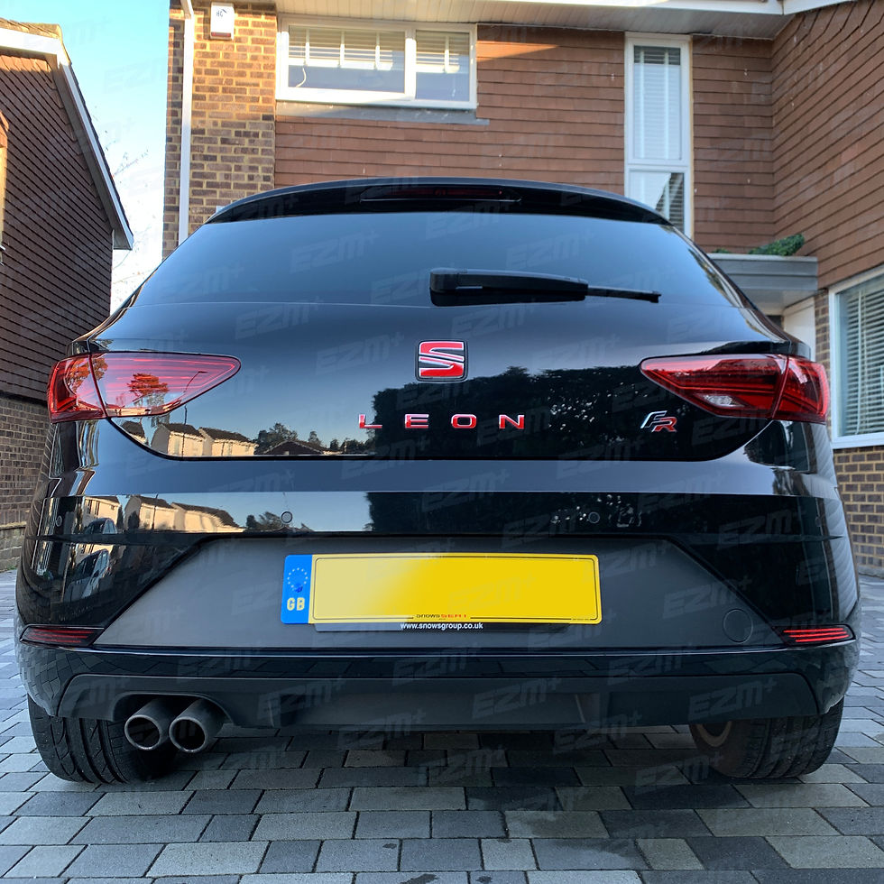 Thumbnail: EZM Rear Bumper Reflector Decals x 2 for Seat Leon MK3.5 Cupra