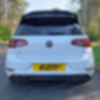 Thumbnail: EZM Aftermarket Rear VW Badge Overlays for VW Golf MK7.5 R