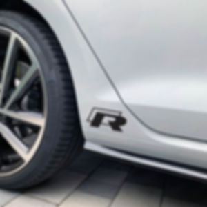 EZM R Sill Decals x 2 for VW Golf MK7.5 R-Line